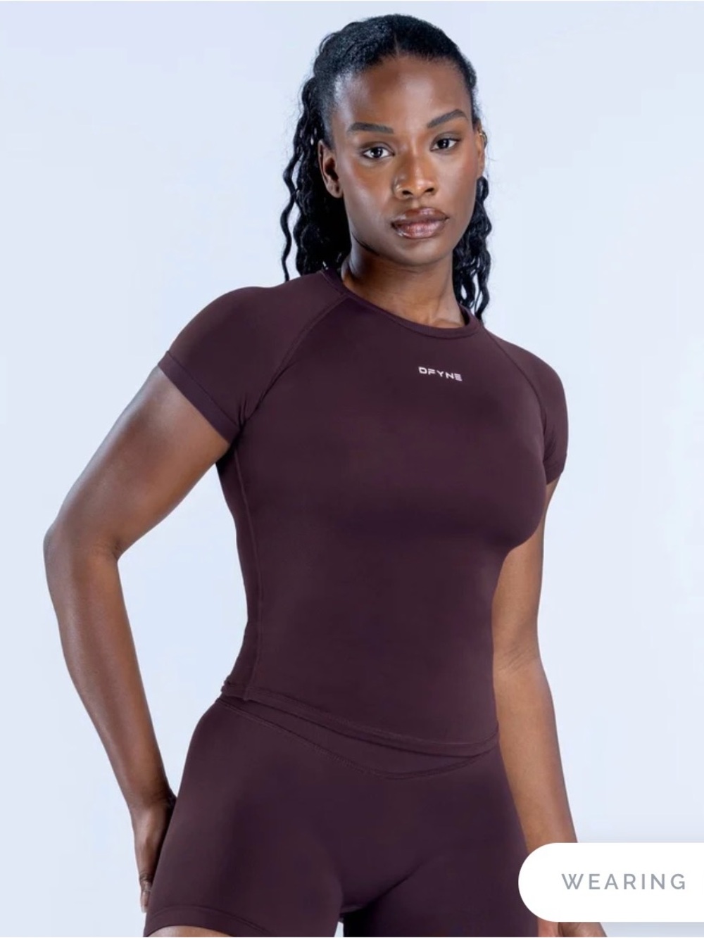 DYNE Impact Women's Short Sleeve Tee — Espresso